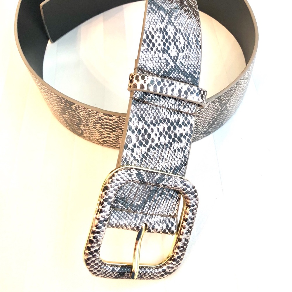 💥NEW PRICE💥Beautiful faux snake skin belt